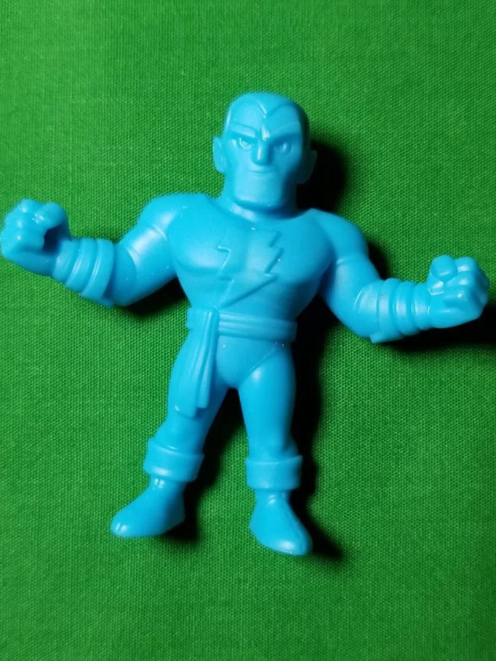 Shazam Blue Toy Mini Action Figure Set#3 Wendy’s DC Superhero Kid's Meal 2023